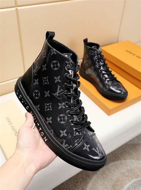 louis vuitton high top men|authentic louis vuitton sneakers.